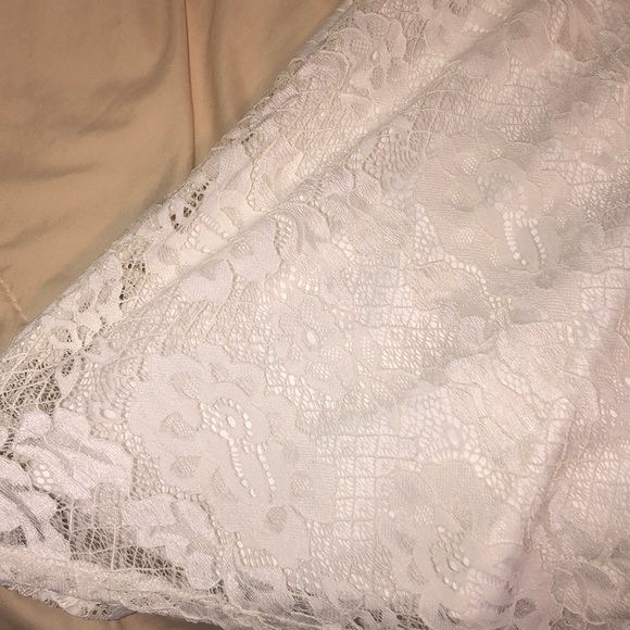 LACE WHITE DRESS - Picture 3 of 4
